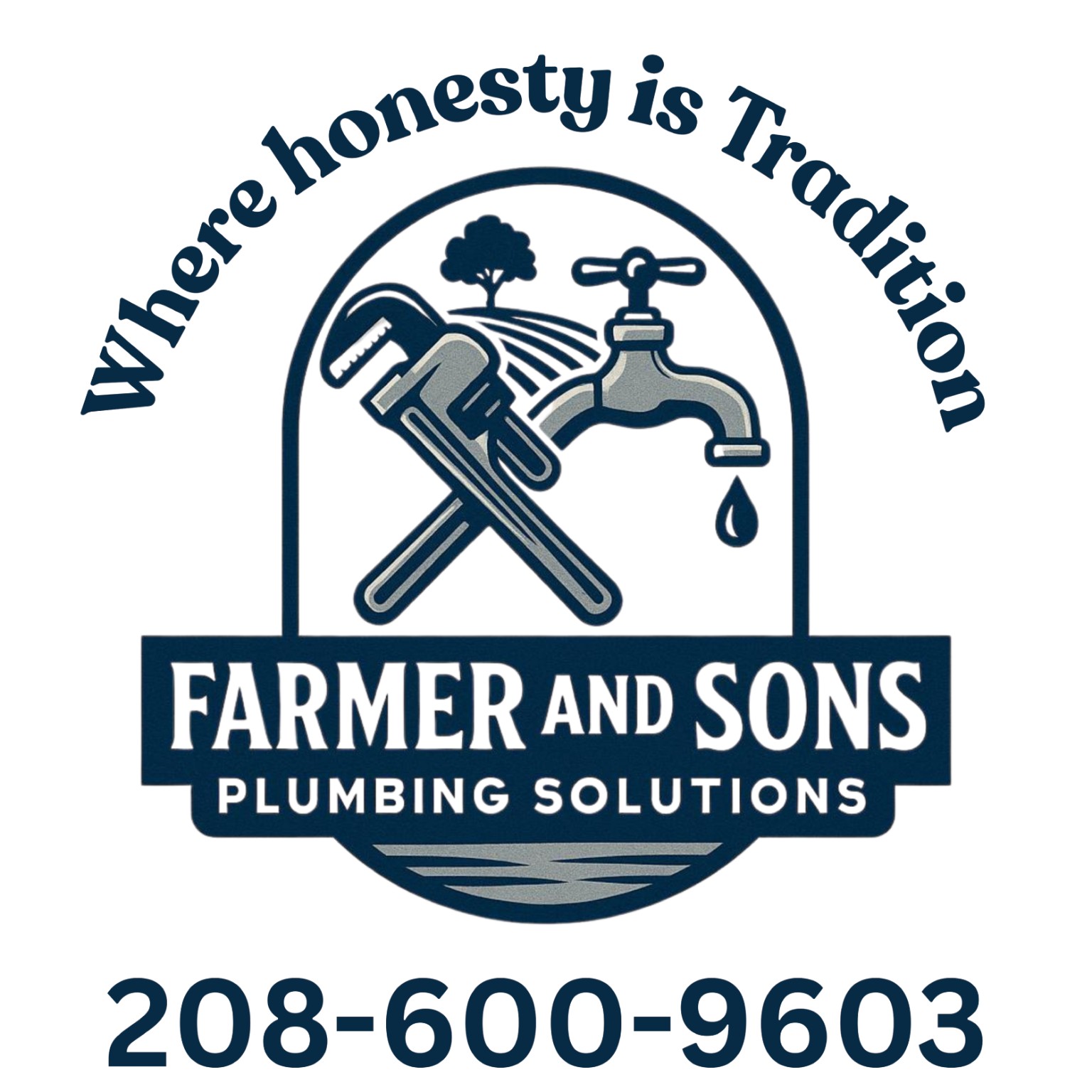Farmer and Sons Plumbing Solutions logo